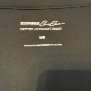 Express One Eleven. Women’s top. Shoulder cutout detail. Black. Medium.